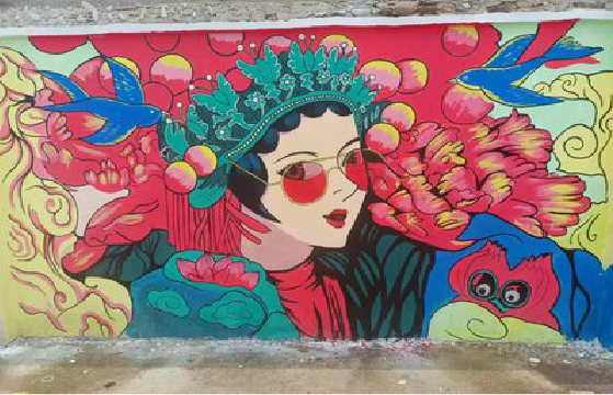 印江墙体彩绘-网红墙