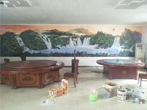 印江墙绘-写实风景