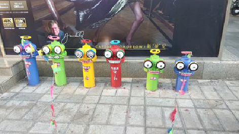 印江商业区彩绘